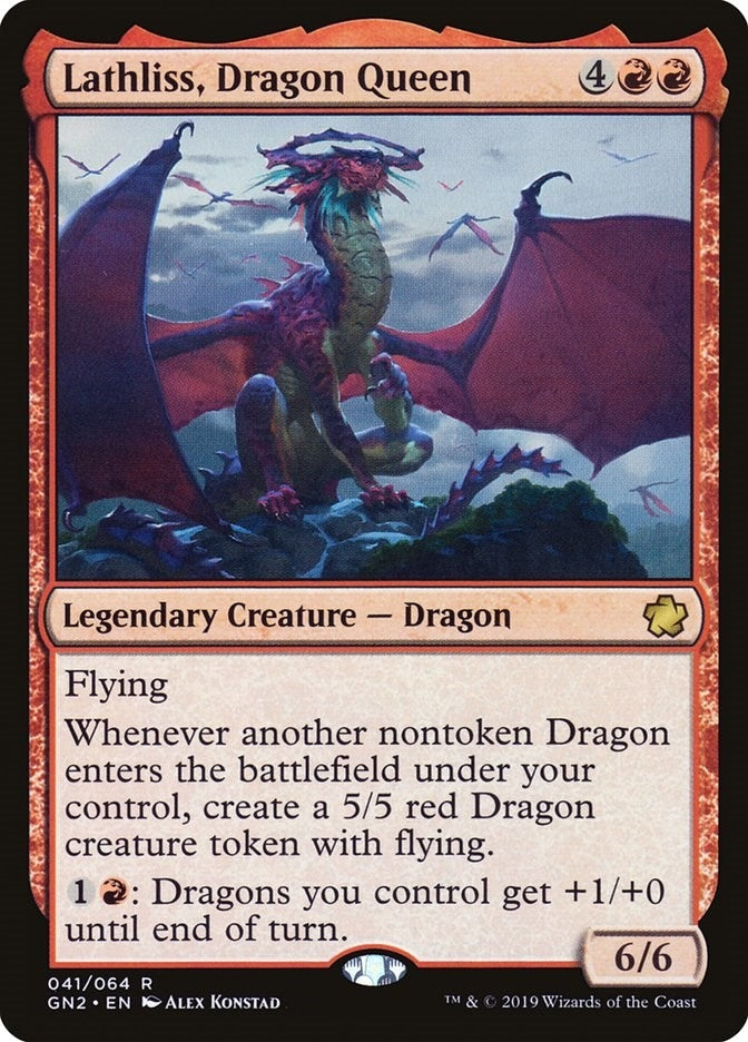 Image for Lathliss, Dragon Queen (41) (Magic Game Night 2019) - Magic: The Gathering