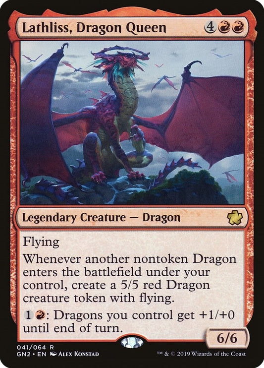 Image for Lathliss, Dragon Queen (41) (Magic Game Night 2019) - Magic: The Gathering