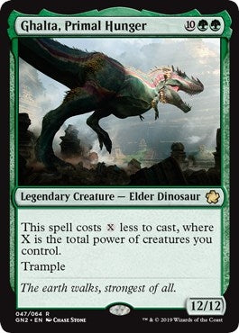 Image for Ghalta, Primal Hunger (47) (Magic Game Night 2019) - Magic: The Gathering