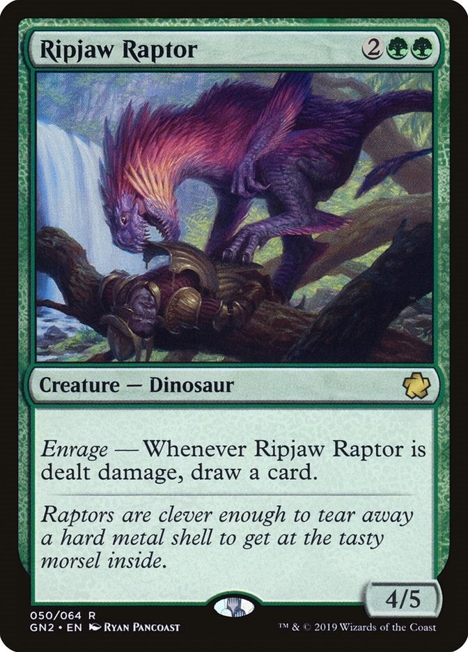 Image for Ripjaw Raptor (50) (Magic Game Night 2019) - Magic: The Gathering