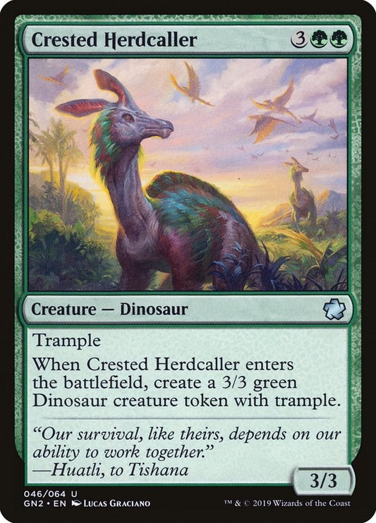 Image for Crested Herdcaller (46) (Magic Game Night 2019) - Magic: The Gathering