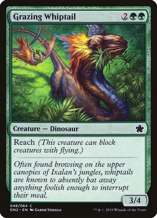 Image for Grazing Whiptail (48) (Magic Game Night 2019) - Magic: The Gathering