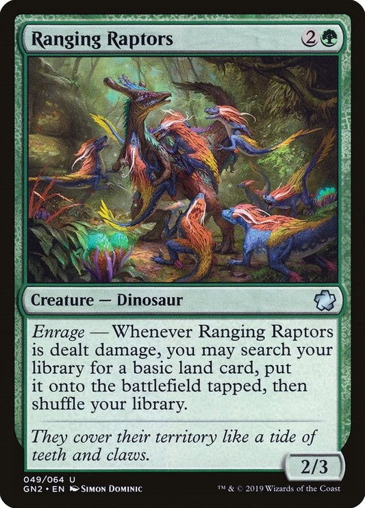 Image for Ranging Raptors (49) (Magic Game Night 2019) - Magic: The Gathering
