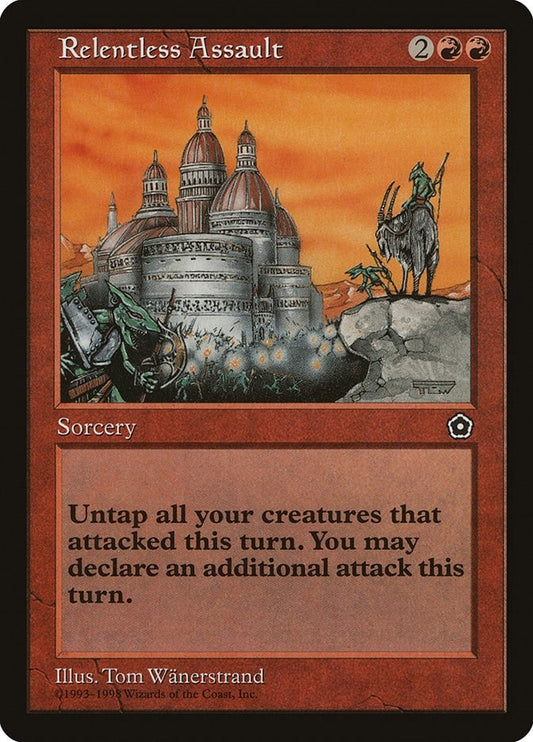 Image for Relentless Assault (Portal Second Age) - Magic: The Gathering