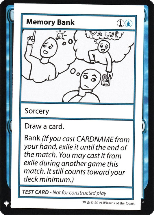 Image for Memory Bank (Mystery Booster: Convention Edition Exclusives) - Magic: The Gathering