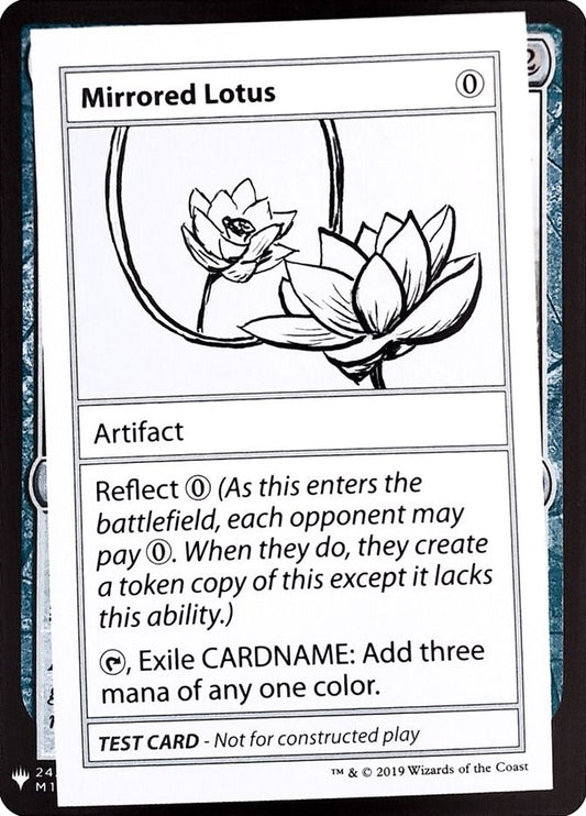 Image for Mirrored Lotus (Mystery Booster: Convention Edition Exclusives) - Magic: The Gathering