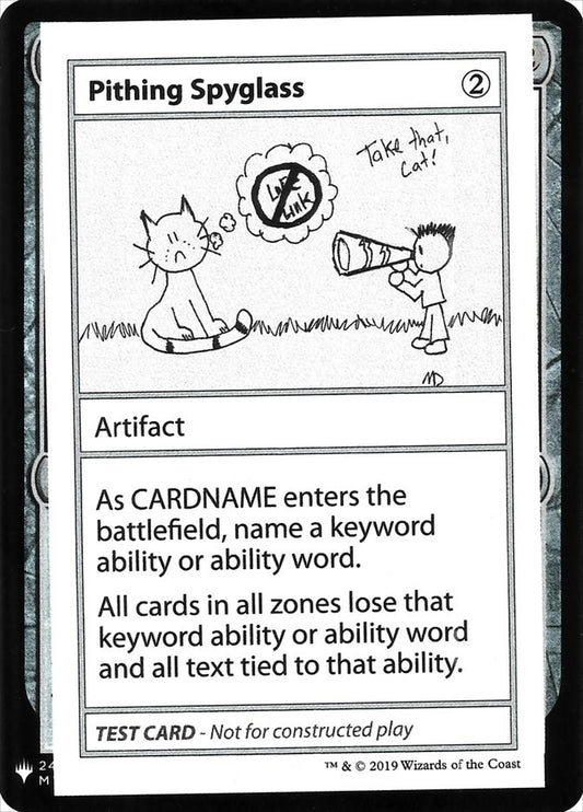 Image for Pithing Spyglass (Mystery Booster: Convention Edition Exclusives) - Magic: The Gathering