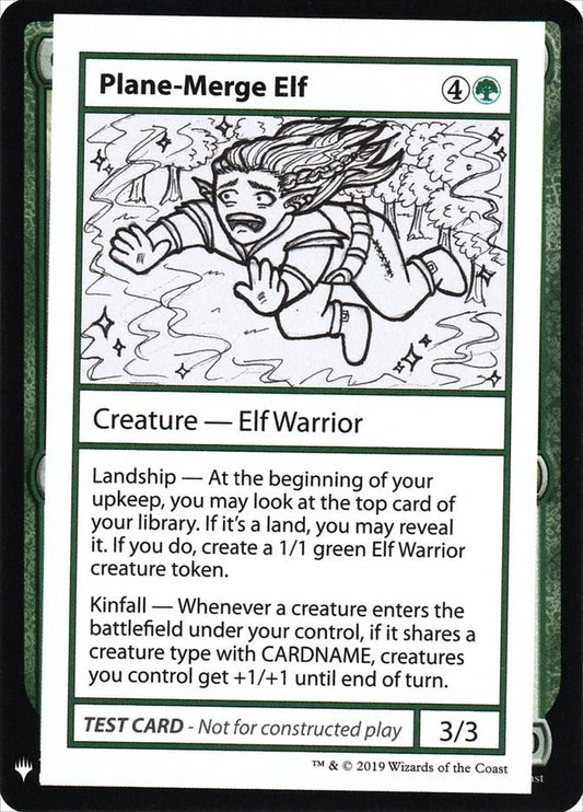 Image for Plane-Merge Elf (Mystery Booster: Convention Edition Exclusives) - Magic: The Gathering