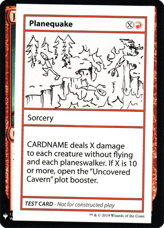 Image for Planequake (Mystery Booster: Convention Edition Exclusives) - Magic: The Gathering