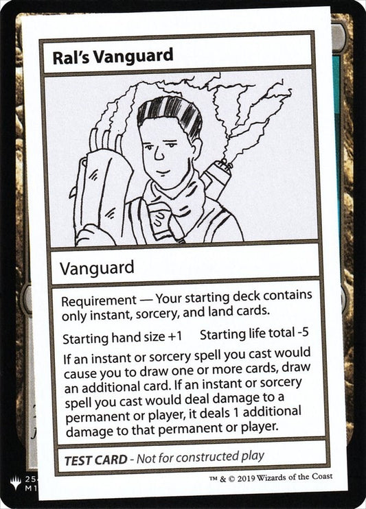 Image for Ral's Vanguard (Mystery Booster: Convention Edition Exclusives) - Magic: The Gathering
