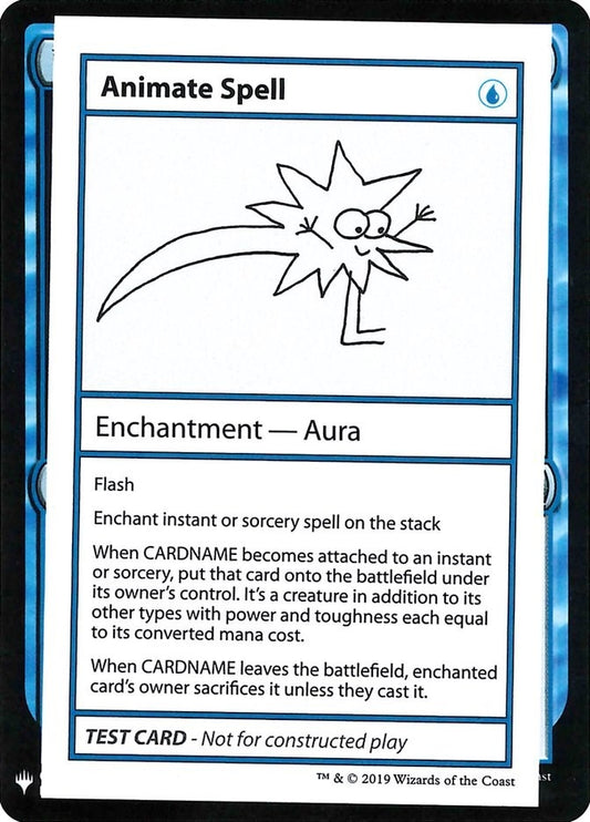 Image for Animate Spell (Mystery Booster: Convention Edition Exclusives) - Magic: The Gathering