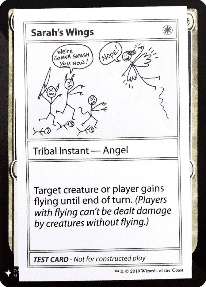 Image for Sarah's Wings (Mystery Booster: Convention Edition Exclusives) - Magic: The Gathering