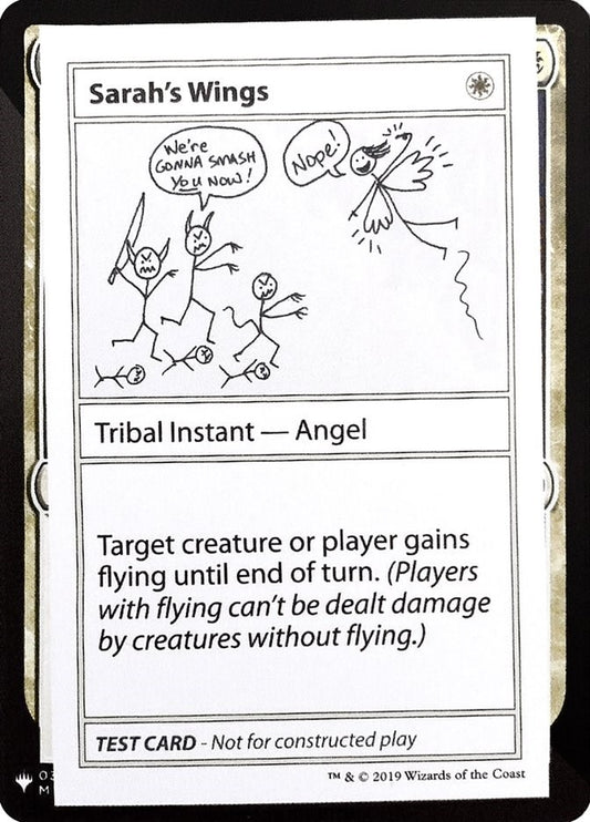 Image for Sarah's Wings (Mystery Booster: Convention Edition Exclusives) - Magic: The Gathering