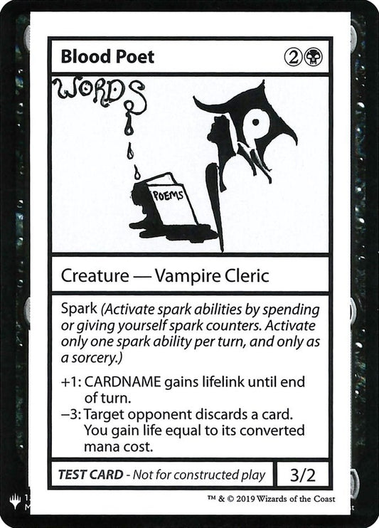 Image for Blood Poet (Mystery Booster: Convention Edition Exclusives) - Magic: The Gathering