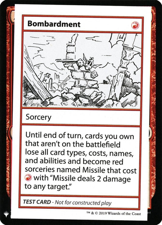 Image for Bombardment (Mystery Booster: Convention Edition Exclusives) - Magic: The Gathering