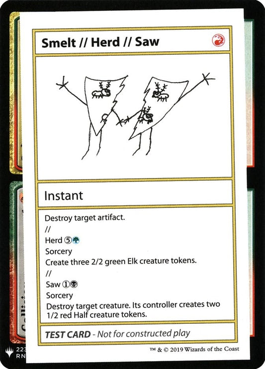 Image for Smelt // Herd // Saw (Mystery Booster: Convention Edition Exclusives) - Magic: The Gathering