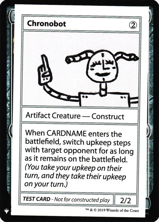 Image for Chronobot (Mystery Booster: Convention Edition Exclusives) - Magic: The Gathering