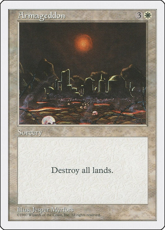 Image for Armageddon (Fifth Edition) - Magic: The Gathering