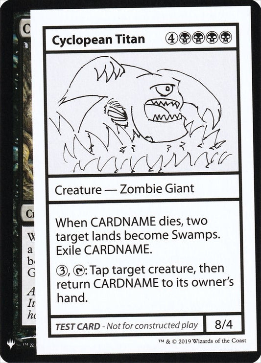 Image for Cyclopean Titan (Mystery Booster: Convention Edition Exclusives) - Magic: The Gathering