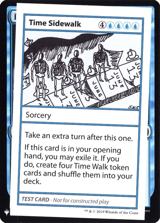 Image for Time Sidewalk (Mystery Booster: Convention Edition Exclusives) - Magic: The Gathering