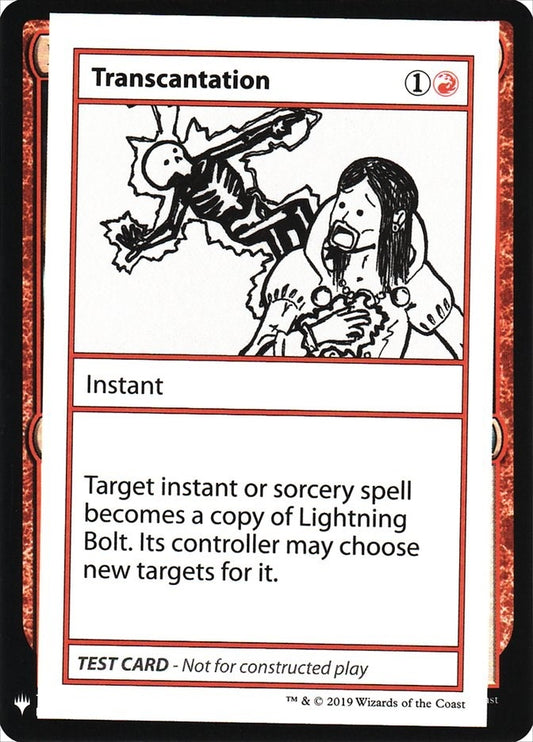Image for Transcantation (Mystery Booster: Convention Edition Exclusives) - Magic: The Gathering