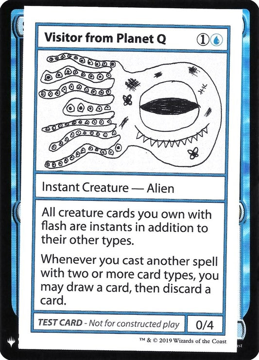 Image for Visitor from Planet Q (Mystery Booster: Convention Edition Exclusives) - Magic: The Gathering