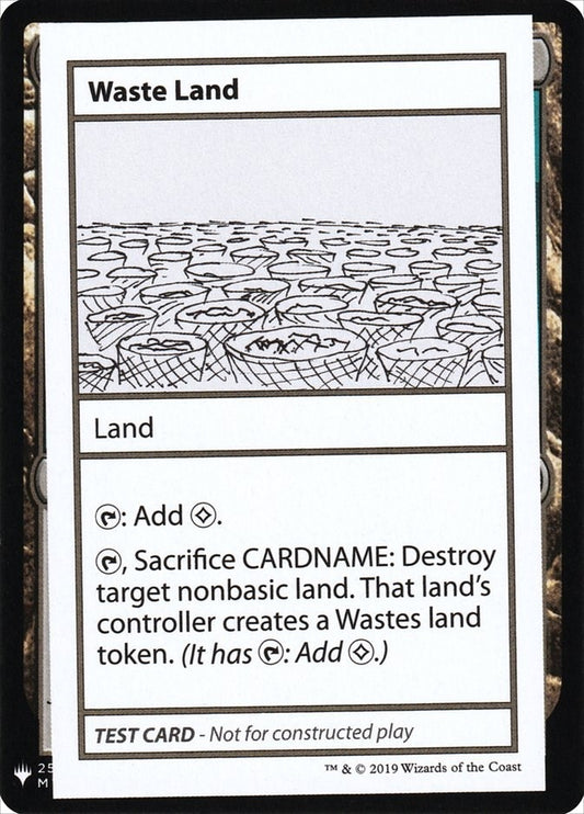 Image for Waste Land (Mystery Booster: Convention Edition Exclusives) - Magic: The Gathering
