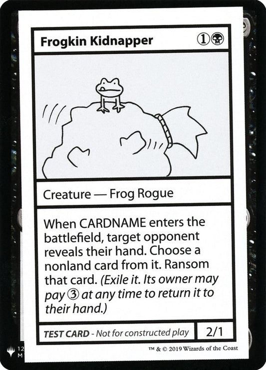 Image for Frogkin Kidnapper (Mystery Booster: Convention Edition Exclusives) - Magic: The Gathering