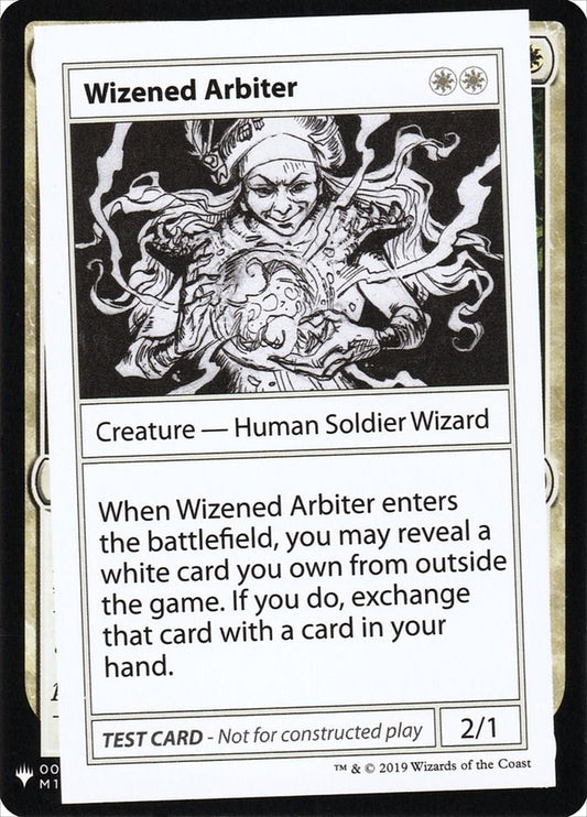 Image for Wizened Arbiter (Mystery Booster: Convention Edition Exclusives) - Magic: The Gathering