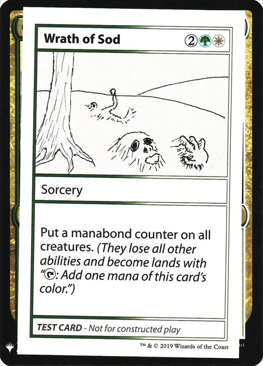 Image for Wrath of Sod (Mystery Booster: Convention Edition Exclusives) - Magic: The Gathering