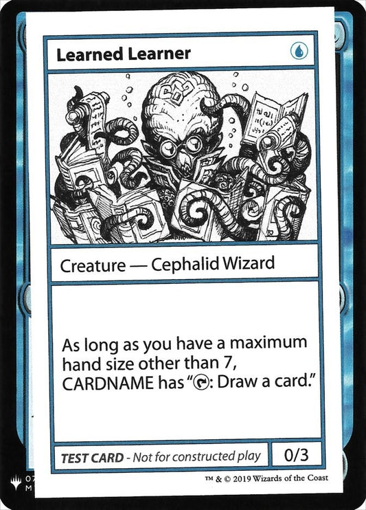 Image for Learned Learner (Mystery Booster: Convention Edition Exclusives) - Magic: The Gathering