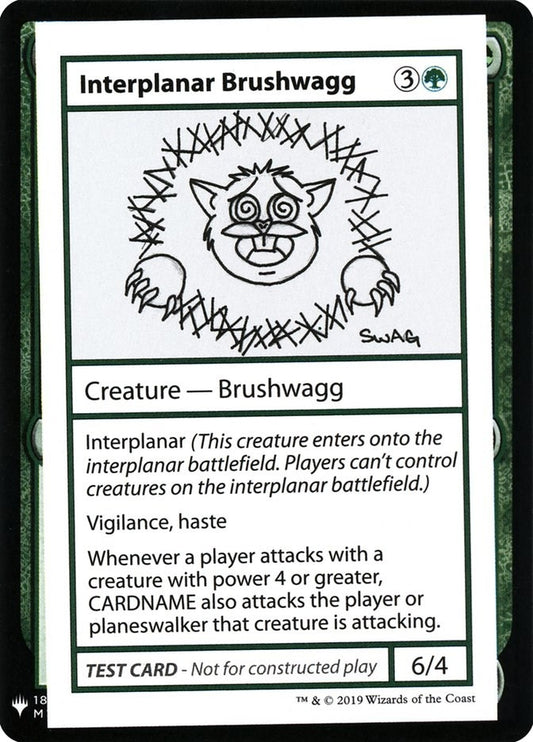Image for Interplanar Brushwagg (Mystery Booster: Convention Edition Exclusives) - Magic: The Gathering