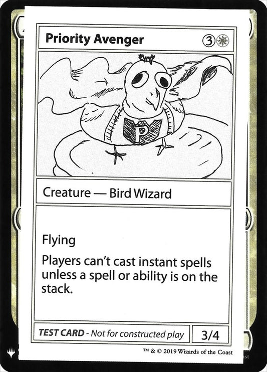 Image for Priority Avenger (Mystery Booster: Convention Edition Exclusives) - Magic: The Gathering