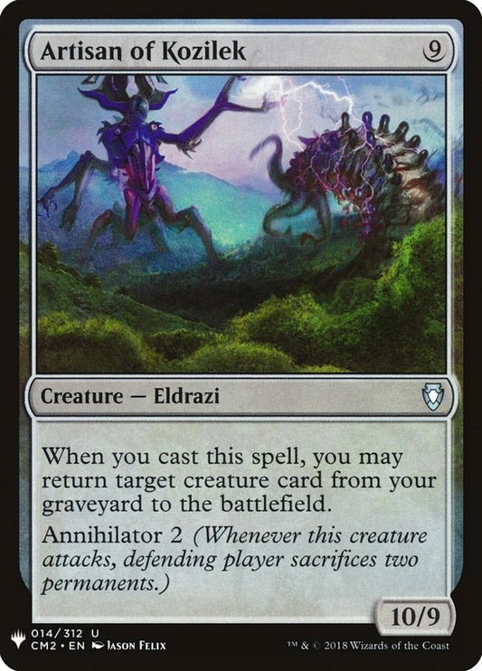 Image for Artisan of Kozilek (14) (The List Reprints) - Magic: The Gathering