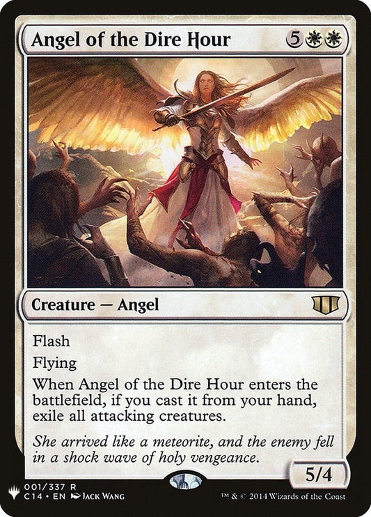 Image for Angel of the Dire Hour (1) (The List Reprints) - Magic: The Gathering