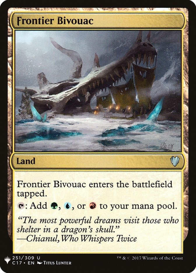Image for Frontier Bivouac (C17) (251) (The List Reprints) - Magic: The Gathering