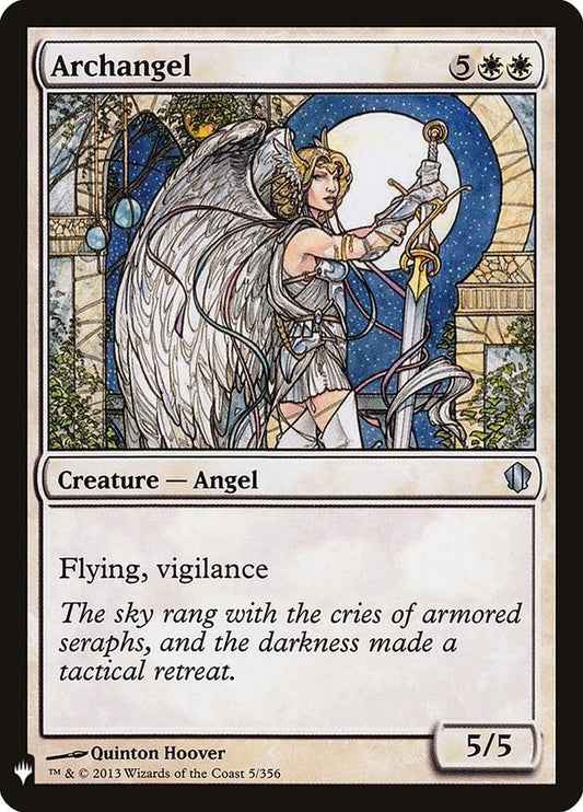 Image for Archangel (5) (The List Reprints) - Magic: The Gathering