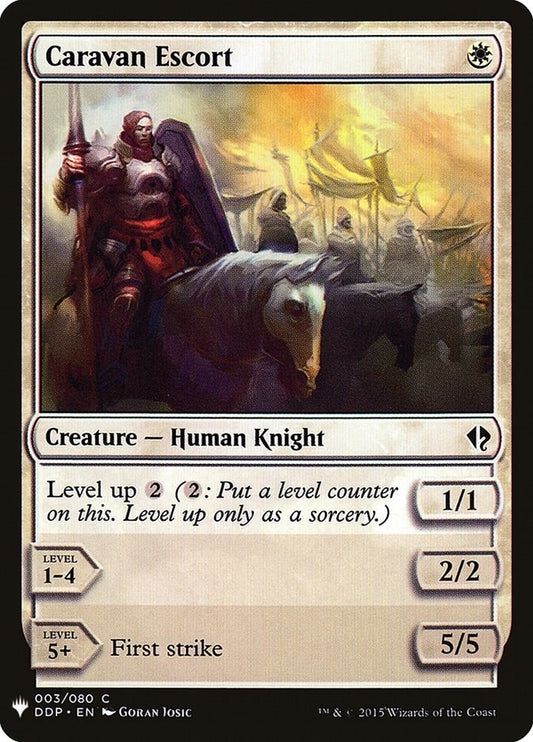 Image for Caravan Escort (3) (The List Reprints) - Magic: The Gathering