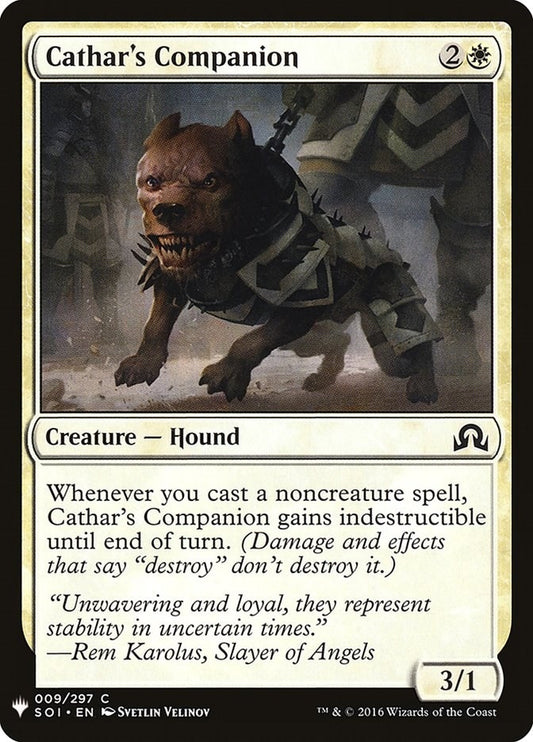Image for Cathar's Companion (9) (The List Reprints) - Magic: The Gathering