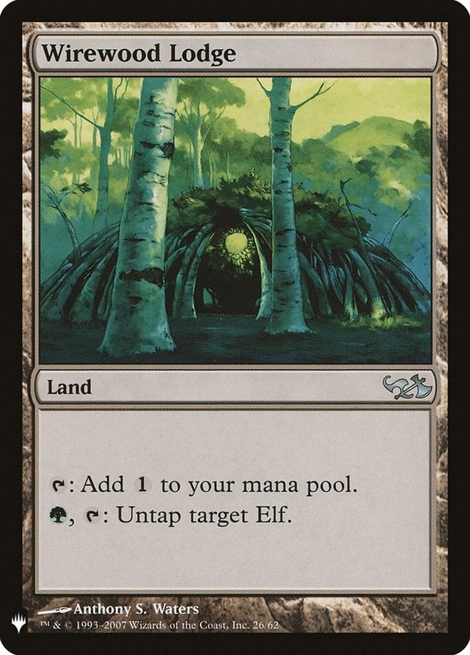 Image for Wirewood Lodge (26) (The List Reprints) - Magic: The Gathering