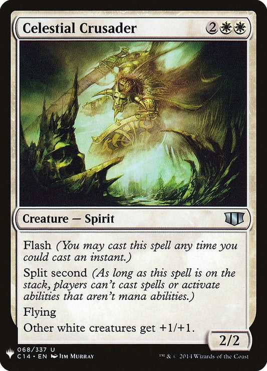 Image for Celestial Crusader (68) (The List Reprints) - Magic: The Gathering