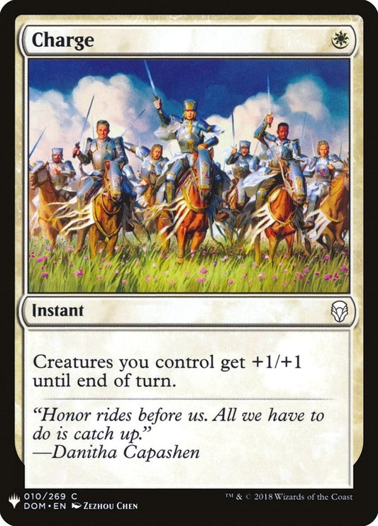 Image for Charge (10) (The List Reprints) - Magic: The Gathering