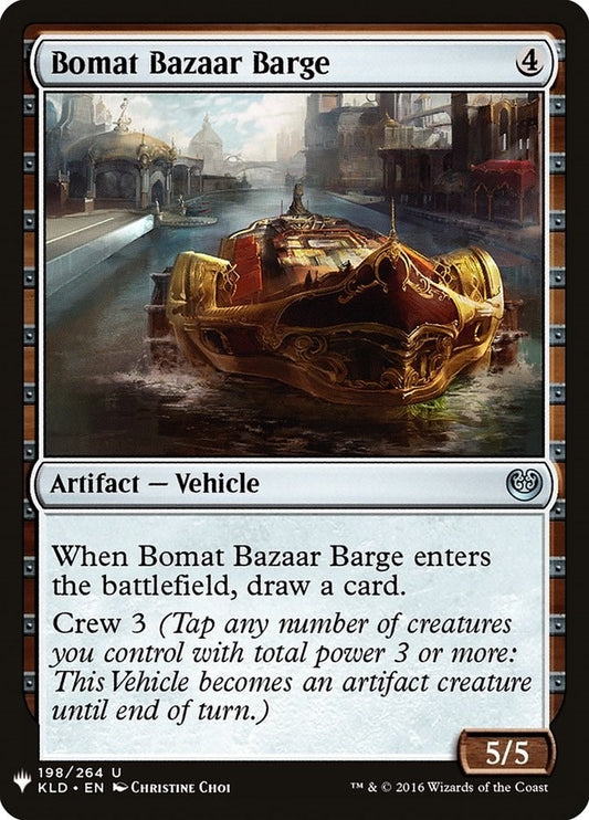 Image for Bomat Bazaar Barge (198) (The List Reprints) - Magic: The Gathering
