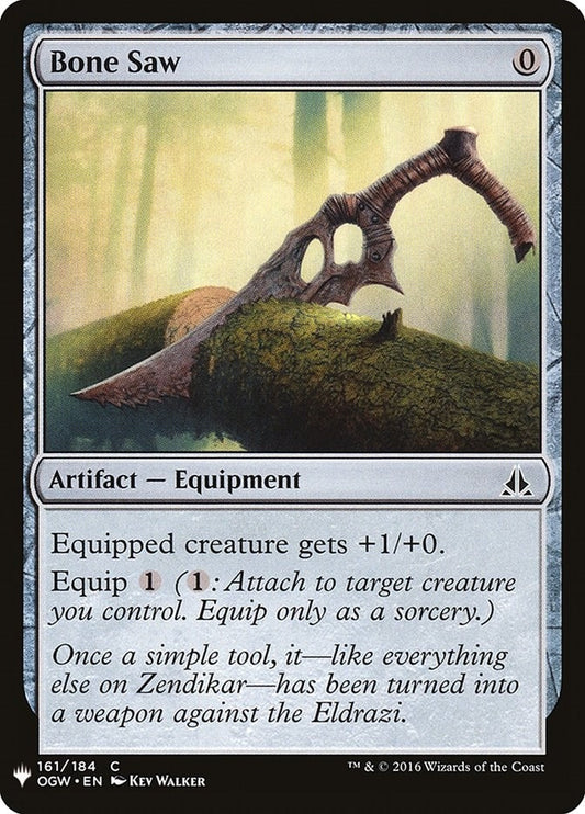 Image for Bone Saw (161) (The List Reprints) - Magic: The Gathering