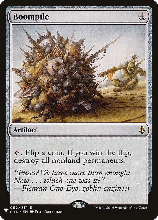 Image for Boompile (052/351) (The List Reprints) - Magic: The Gathering