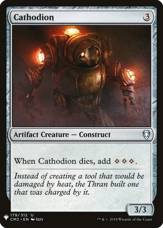 Image for Cathodion (179) (The List Reprints) - Magic: The Gathering