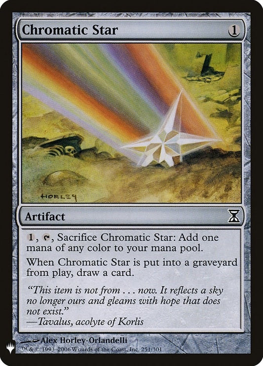 Image for Chromatic Star (251) (The List Reprints) - Magic: The Gathering