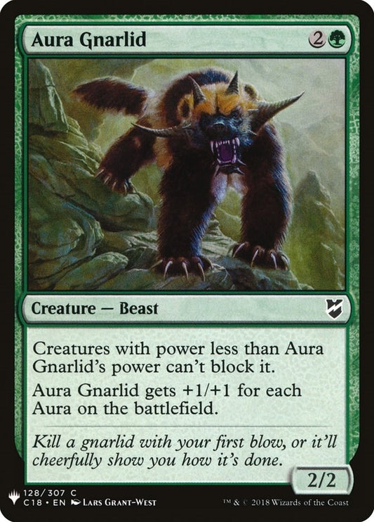 Image for Aura Gnarlid (128) (The List Reprints) - Magic: The Gathering