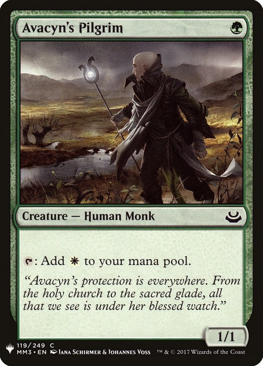 Image for Avacyn's Pilgrim (119) (The List Reprints) - Magic: The Gathering