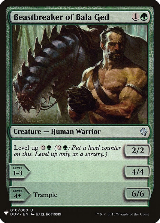 Image for Beastbreaker of Bala Ged (10) (The List Reprints) - Magic: The Gathering